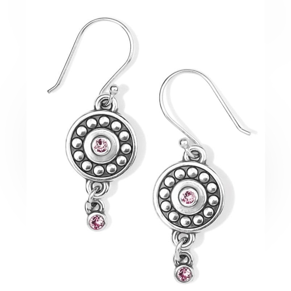 ✨Brighton Pebble Dot Medali Reversible French Wire Earrings